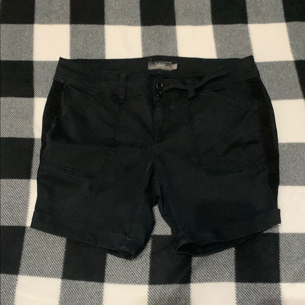 Torrid Classic Black Women's Bermudas